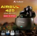 Audionic Airbud 425 Quad Mic, ENC Wireless Earbuds, Gaming Mode Low Latency TWS Earbud With 40 Hours Playtime, IPx4 Water Proof Wireless Earphones With Voice Assistance Bluetooth Ear buds & Headphones - One Year Brand Warranty. 