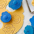 3D Sesame Street Elmo Cookie Cutter, Biscuit Hand Stamp Press Plunger Cutter Mold, Clown Theme Plunger Stamps. 