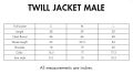 YARA THE STORE - TWILL JACKET FOR MEN. 