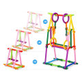 DIY Intelligent Blocks Smart Stick Toy Pack - STEM Educational Building Blocks Set for Kids - Smart City Construction, Different Shapes, and Interlocking Pieces - Creative Puzzle and Engineering Kit (101 PCS / 300 PCS / 120+ PCS). 