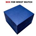 Black Leather Watch Box | Watches Display & Organizer Gift Set. 