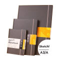 Mont Marte Sketchbook A3/A4/A5 - 80 Sheets - Hardback - 110gsm - High Quality Sketch Pad - Ideal Sketchbook for Sketching and Drawing. 