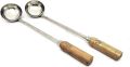 Stainless Steel Karchi Curry Ladle with Wooden Handle Steel. 