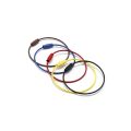 St.kunkka 10pcs/Pack Colorful Stainless Steel KeyChain Wire Keyrings For DIY Jewelry Making Supplies. 