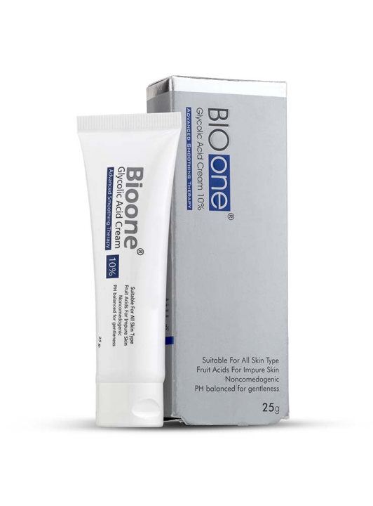 BIO ONE GLYCOLIC ACID CREAM 10% | 25g | Daraz.pk