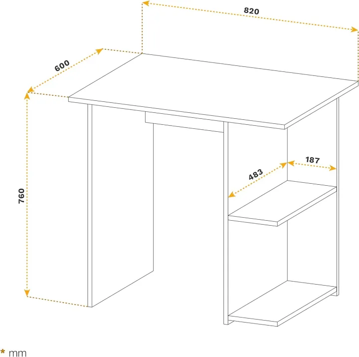 Arqam.B%20Desk%20Oak%20Sonoma%20Brown%20Wooden%20Work%20Table,%20Gaming%20table%20,%20Gaming%20desk%20Computer%20Table,%20Home%20Office%20Table%20,Children's%20Table%2082%20x%2076%20x%2060%20cm%20,%20Table%20-%20Image%204