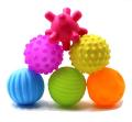 Baby Toys Ball 6PCS Chu Chu Cute Baby Bath Toys Wash Play Soft Rubber toy for kids. 