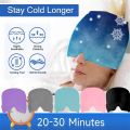 Gel Hot Cold Therapy Headache Migraine Relief Hat Head Massager Antistress Relax Massage Machine Health Care Ice Eye Mask. 