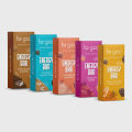 Be Good Energy Bar Gift Box | Chocolate Almond, Coconut Choco Chip, Cinnamon Almond, Crunchy Berry & Peanut Butter | 45g Each | Crunchy High Fiber Energy Bars. 