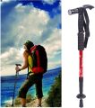 Hiking traval Walking Stick, Portable Walking Hiking Stick with LED Light Handle Folding. 