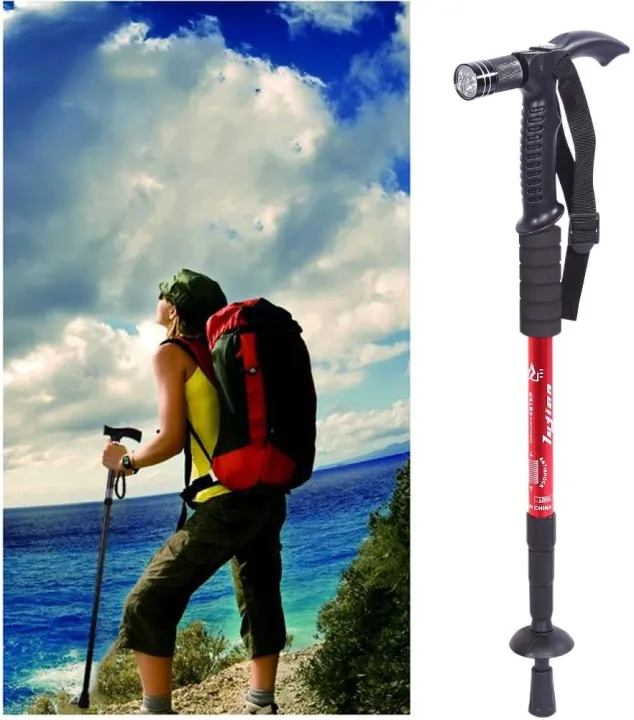 Hiking%20traval%20Walking%20Stick,%20Portable%20Walking%20Hiking%20Stick%20with%20LED%20Light%20Handle%20Folding%20-%20Image%202