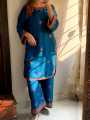 Ali Hassan Collection Mirror Work Embroidery 2Pc Balochi Embroidery. 