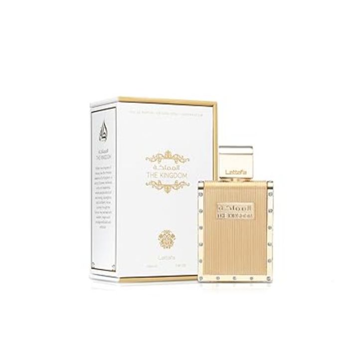 lattafa The Kingdom For Men Eau De Parfum Spray 100ML Long Lasting, Refreshingly Captivating Scent