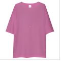 Plain oversized T-Shirt. 