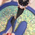 Unisex Stars Little Point Frosted Belt Watch Dotted With Roman Scale Watch часы женские наручные montre femme relojes para mujer. 
