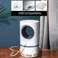 EXORT USB Powered Electric Photocatalytic Anti Mosquito Killer Lamp UV Photocatalyst Bug Insect Trap Light Pest Control - Mosquito Killer - White. 