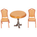 Dollhouse Table Chairs Kitchen Furniture, Vintage Style Miniature Table Chair for House Models for Crafts. 