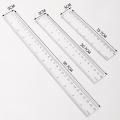 6/8/12 Measuring Straight Rulers Office For School Inch Ruler Standard/metric. 