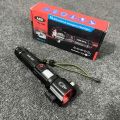 Rechargeable Multi Functional Emergency ABD 2210 Torch Imported 6-in-1 Flashlight & Power Bank - 2KM Range. 