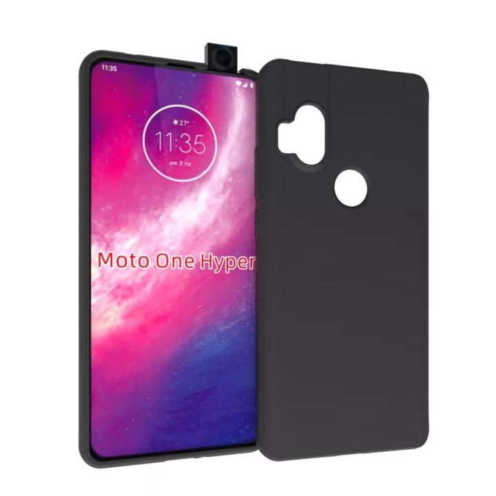 Motorola One Hyper Back Cover Soft Tpu Slim Matte Flexible Case For Moto One Hyper