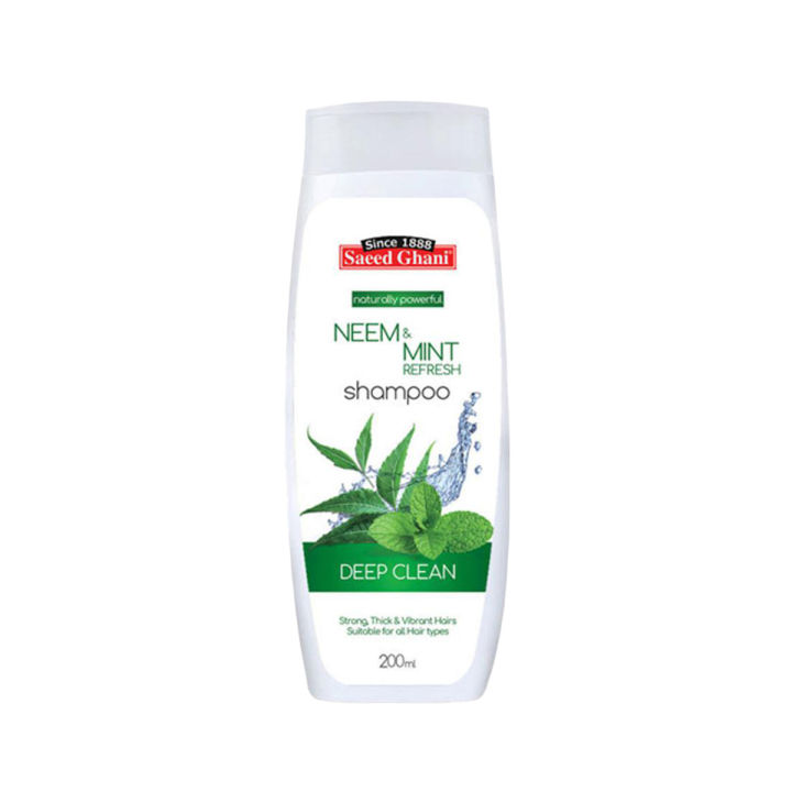 Saeed Ghani Neem & Mint Refresh Shampoo