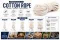 Premium Nylon Rope Heavy Duty White Plastic Rope Multipurpose Strong Durable Clothesline Camping Utility Rope 4mm 6mm 8mm 10mm 12mm. 