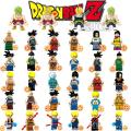 Son Goku Dragon Ball Minifigures Anime Series Vegeta Broli Building Blocks Toys for ldren Colour:XP052. 