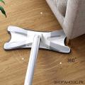 New X Style Squeeze Mop Floor Mops with Reusable Microfiber Pads Hand-free Wash 360 Degree Flat Mop. 
