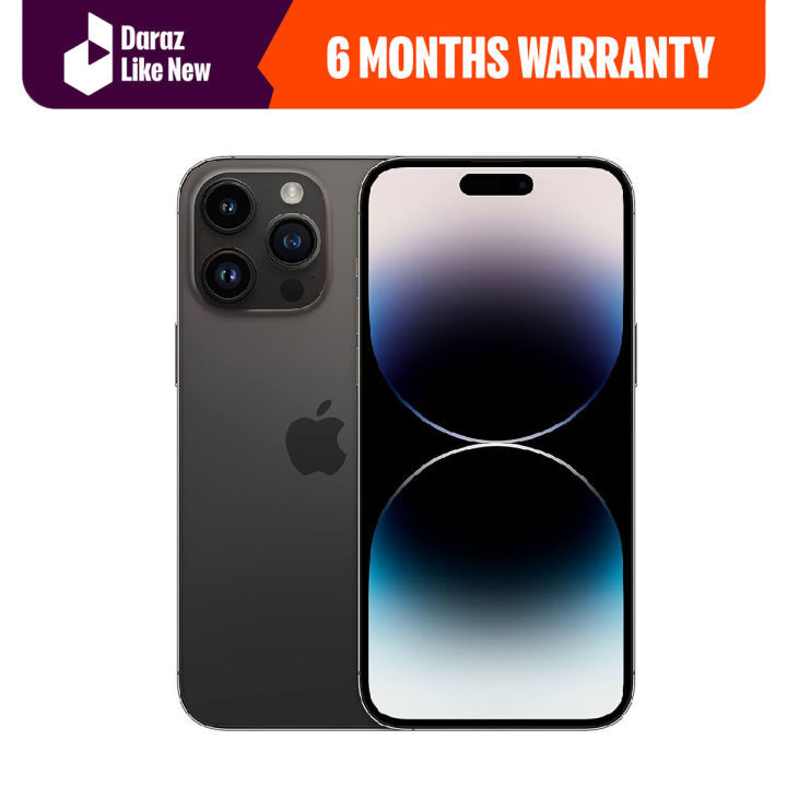 USED - Apple iPhone 14 PRO -128GB - PTA APPROVED Factory Unlocked (FREE CHARGER AND COVER) - Daraz Like New Phones (Mobile Phones) - Used Phone