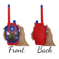 Mickey Mouse Walkie-Talkie Pair Set For Kids - Range Upto 50cm - Battery Operated - Red. 
