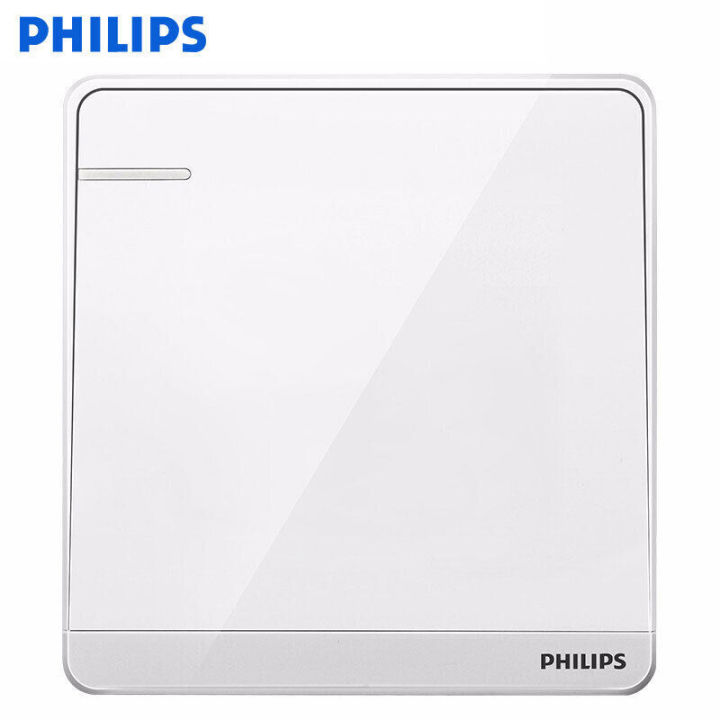 Philips%2086%20National%20Standard%20Wall%20Switch%20and%20Socket%20Precision%20Steel%20Frame%20Concealed%205-hole%20White%20One%20Open%20Dual%20Control%20Panel%20-%20Image%206