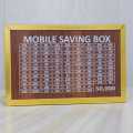 50,000 PKR Target Mobile Saving Box I Daily Money Saving Chart | Wooden Money Box for Kids & Adults | Money Box I Money Saving Box I Saving Box I Saving Money Box I Saving Box For Money I Lifestyle Glory. 
