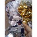 7.5Gaz for full duptta / Sitara latkan Lace/Coin Latkan Lace/ Fancy Lace/ Laces for clothes/ Laces for dress/Laces For Dupatta/Laces For Frocks. 