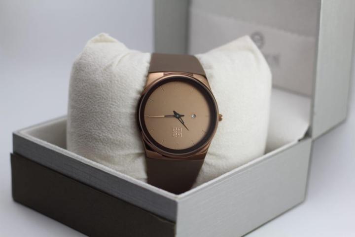 Man's Fantastic Rubber Strap Analog Watch With  Date For Men Brown Match Simple Dressing Wedding Casual Business Fashion Any Event Easy Wear