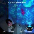 Galaxy Projector Light Room Decor , Night Light Star Projector Bluetooth Music Player Ocean Wave Projector Nebula Light Projector for Bedroom | Home Decoration. 