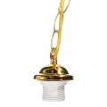 E27 Ceiling Rose Chain Pendant Chandelier Light Holder Lamp Socket Fitting 1M. 