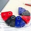 FABER CASTELL Push Pull Double Pencil Sharpener Single Hole Double Hole Multifunctional School Office stationery. 