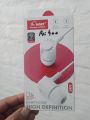 High-Quality Wired Earphones with Volume Control and Built-In Mic for Gaming and Streaming - 3.5mm Plug. 