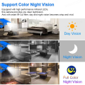 Dual Lens CCTV Camera with 2MP + 2MP resolution, V380 Pro WiFi Outdoor Smart IP Camera with Full-Color Night Vision, Motion Detection, Waterproof Housing, Wireless Home Security System, Real-Time Remote View, Smart Surveillance for Home & Office. 