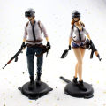 Game Figure PUBG Battle Royale Action Figures With helmets PUBG Cake Decoration Figure Toys For Battle Royale Fans Collections. 