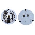 Colorful Gradient LED Light Chip 5V Light Board 23MM30MM Crystal Night Light Beech Solid Wood Light Base Light Source. 