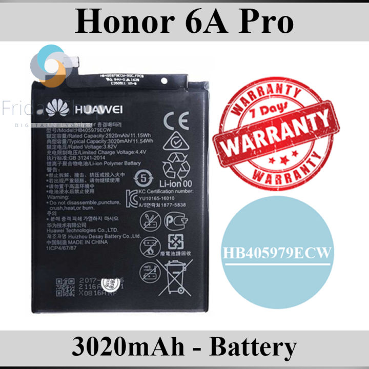 Batteria HB405979ECW 3020mAh 3.82V Li-Polimero – Compatibile Con Nova/Enjoy 6S/6A/7/8A