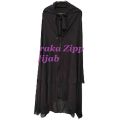 zipper hijab double layer arabic hijab with niqab large size best fabric albaraka hijab. 