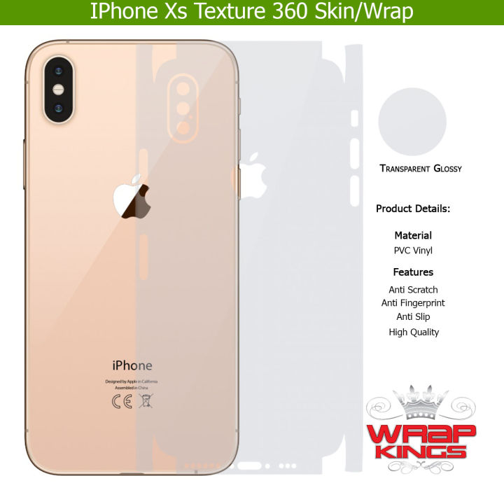 For%20Iphone%20Xs%20Skin/Wrap%20360%20Protection%20Sheet/%20Carbon%20fiber/%20Matte/%20Transparent/%20Lamination%20Back%20And%20Sides%20Included%20Camera%20Skin%20-%20Image%207