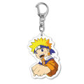 Cartoon Anime Naruto Acrylic Keychain Charms Accessories Uchiha Sasuke Itachi Figure Key Holder Chain Toys for Children Gift. 