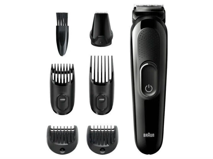 Braun%20All-in-One%20trimmer%203%20for%20Face,%20Hair,%20and%20Body,%20Black%206-in-1%20styling%20kit,%20MGK3225%20-%20Image%202