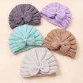 I LOVE DADDY&MUMMY-Autumn Winter Baby Bows Hat Cute Solid Color Baby Boys Girls Cap Beanie Knitted Infant Toddler Hat Bonnet Headwrap. 