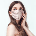 Pack of 6 Premium Multicolor Silk Masks - Washable, Reusable, Fashionable for Girls, Women, and Kids. 