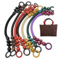 48cm Wood Bead Bag Strap Women Woven Handbag Handles Fashion Vintage Handmade Shoulder Bags Straps DIY Purse Handle Accessories. 