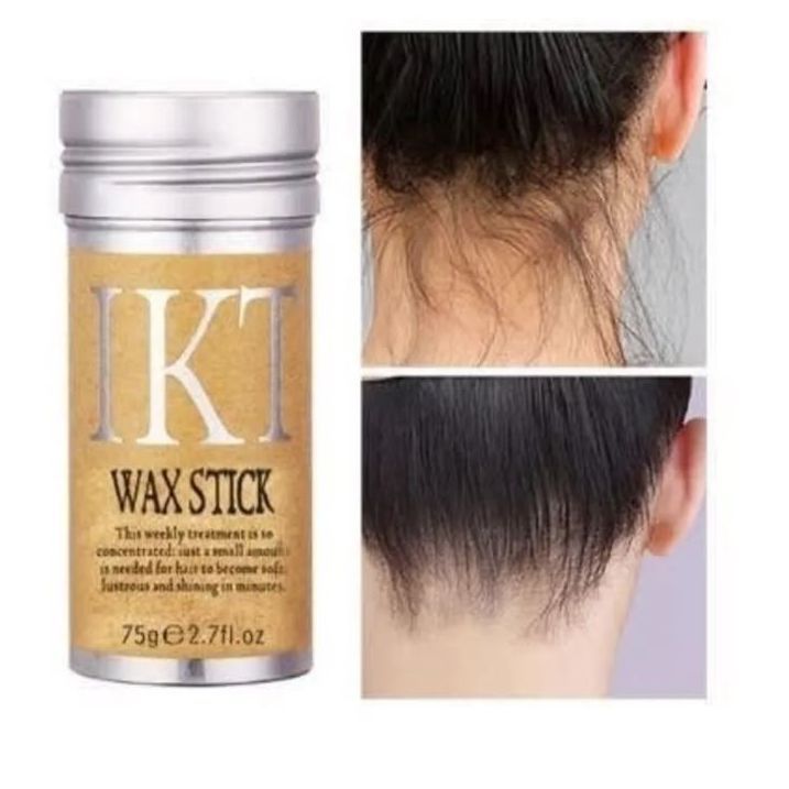 Hair Wax Stick, Wax Stick for Hair, Slick Stick for Hair Non-greasy Styling Hair Pomade Stick